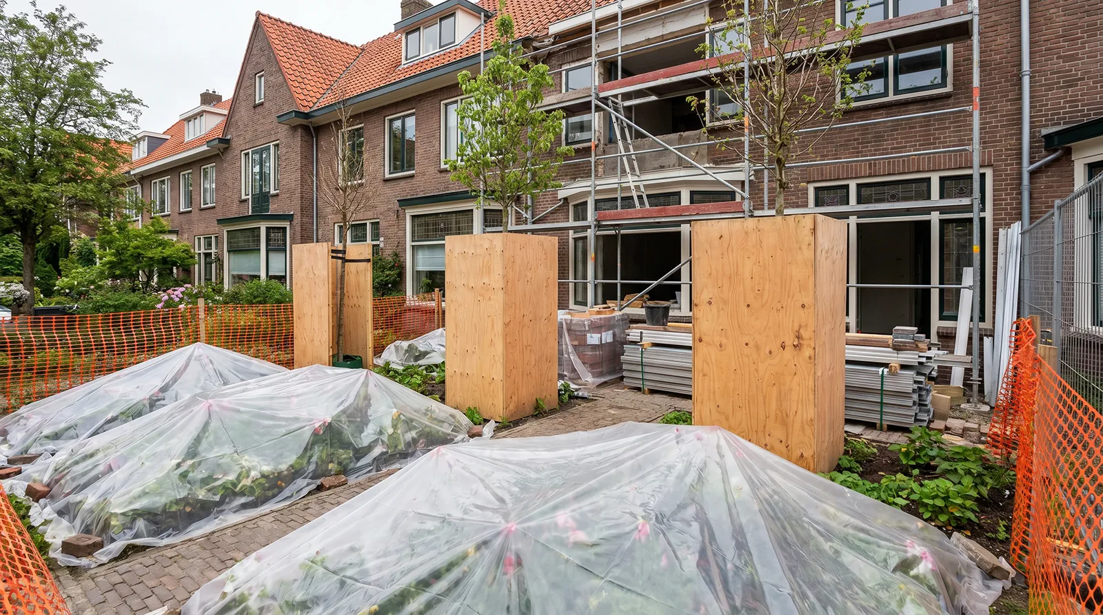Garden Protection During Renovation in the Netherlands: How to Save Trees, Fences and Planting