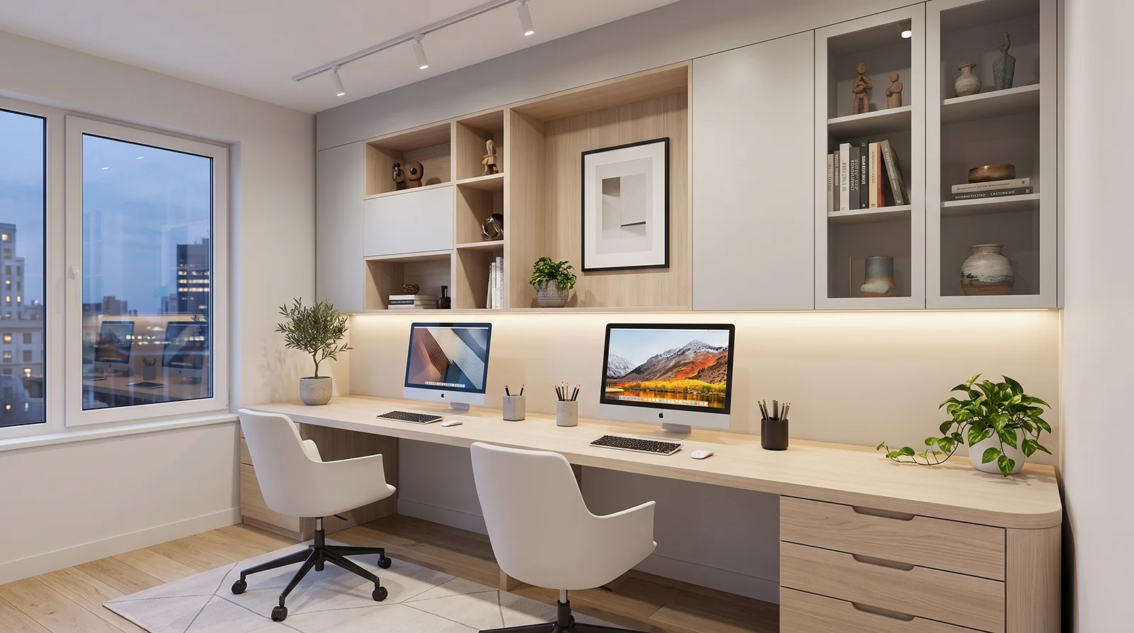 Dual Home Office Renovation in the Netherlands - Image